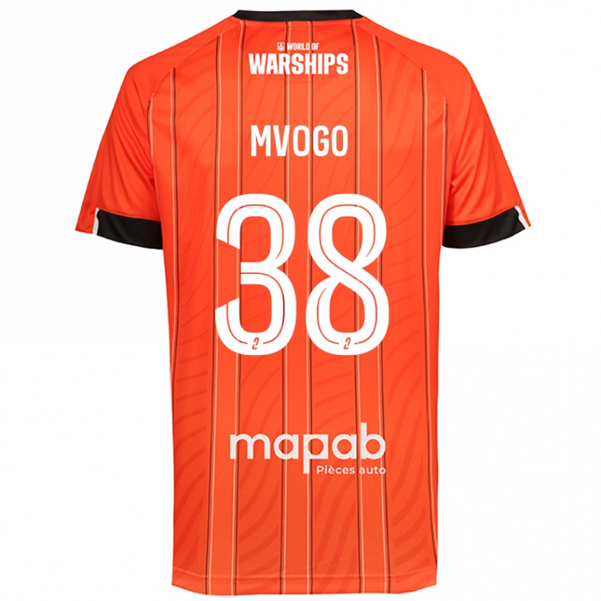 Niño Fútbol Camiseta Yvon Mvogo #38 Naranja 1ª Equipación 2024/25