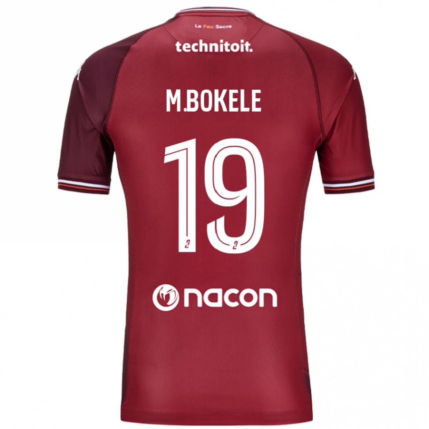 Niño Fútbol Camiseta Morgan Bokele #19 Rojo Granata 1ª Equipación 2024/25