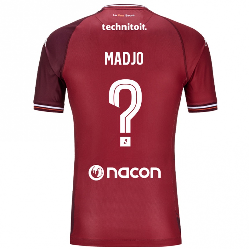 Niño Fútbol Camiseta Brian Madjo #0 Rojo Granata 1ª Equipación 2024/25