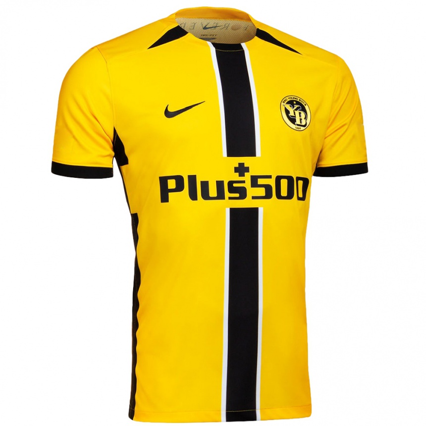 Niño Fútbol Camiseta Alan Virginius #21 Amarillo Negro 1ª Equipación 2024/25