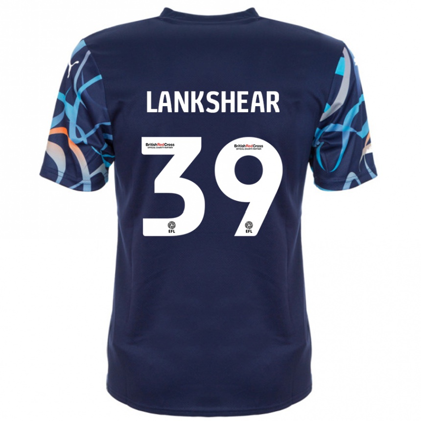 Niño Fútbol Camiseta Alex Lankshear #39 Azul Marino 2ª Equipación 2024/25