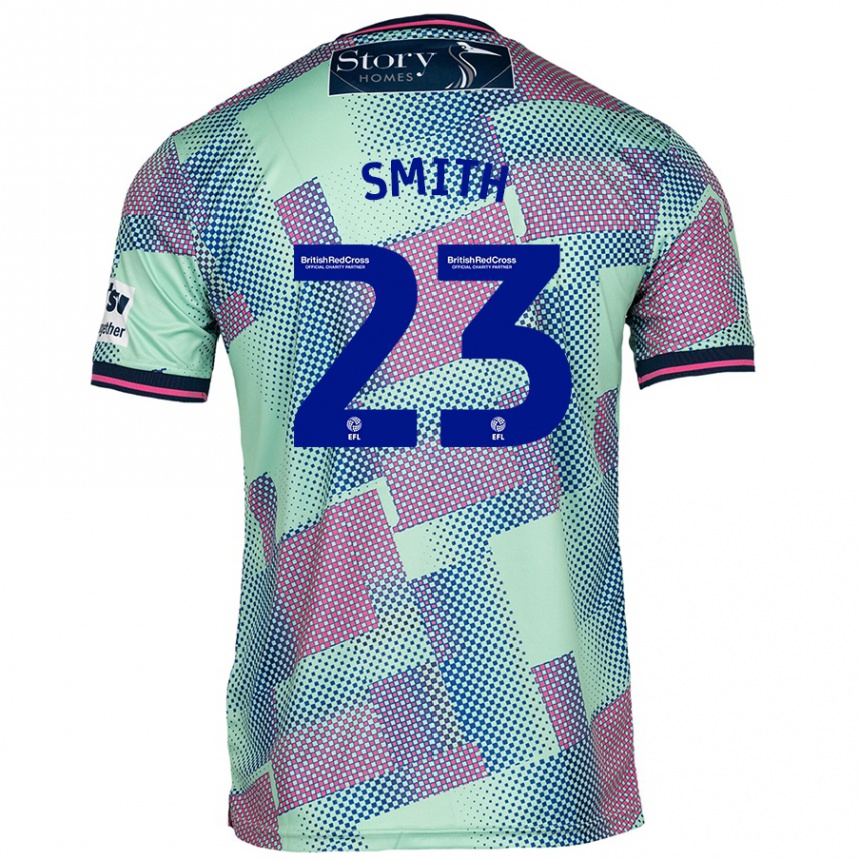 Niño Fútbol Camiseta Jude Smith #23 Verde 2ª Equipación 2024/25