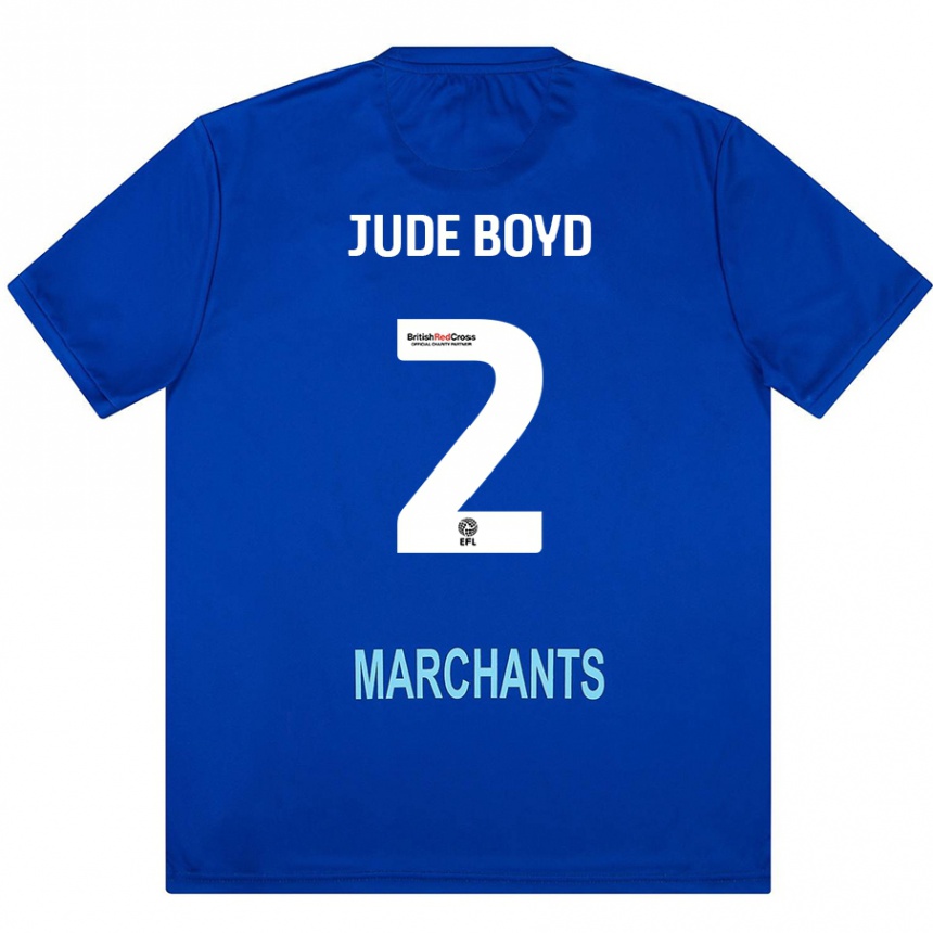 Niño Fútbol Camiseta Arkell Jude-Boyd #2 Verde 2ª Equipación 2024/25