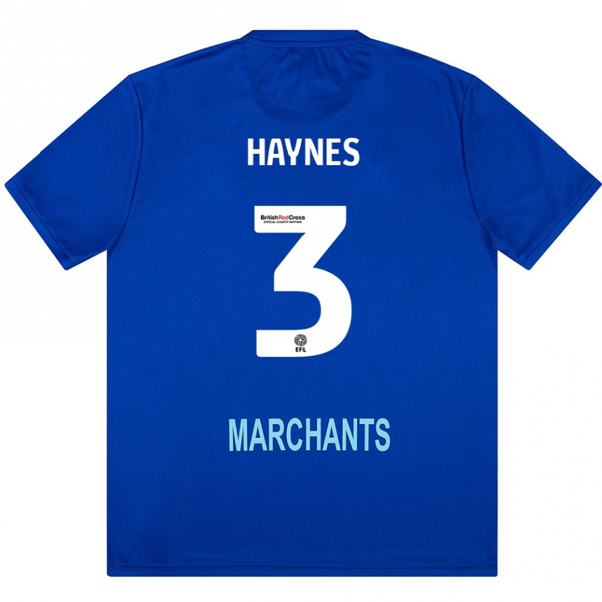 Niño Fútbol Camiseta Ryan Haynes #3 Verde 2ª Equipación 2024/25