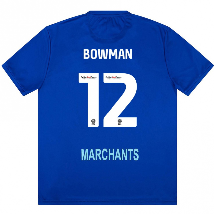 Niño Fútbol Camiseta Ryan Bowman #12 Verde 2ª Equipación 2024/25