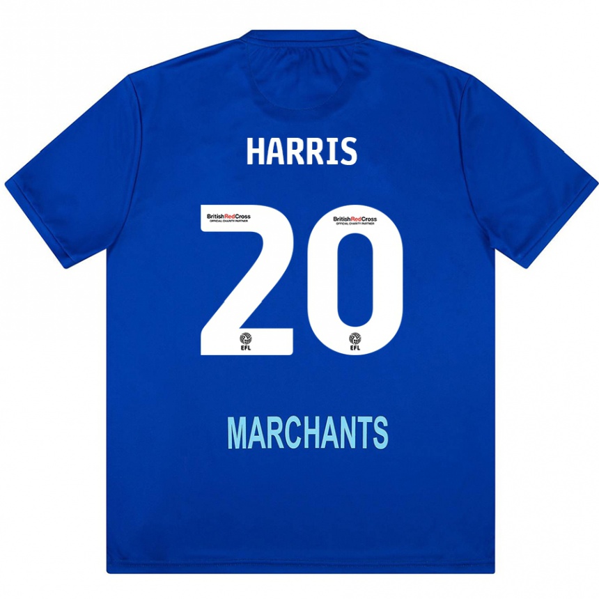 Niño Fútbol Camiseta Max Harris #20 Verde 2ª Equipación 2024/25