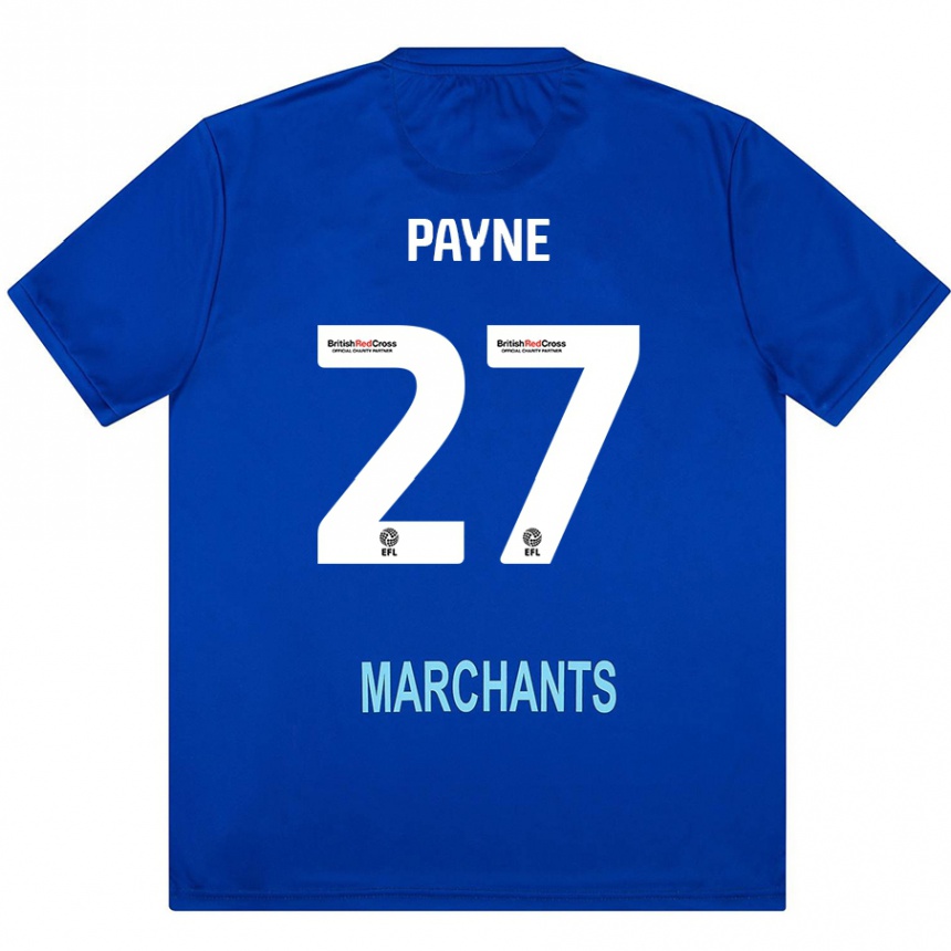 Niño Fútbol Camiseta Lewis Payne #27 Verde 2ª Equipación 2024/25