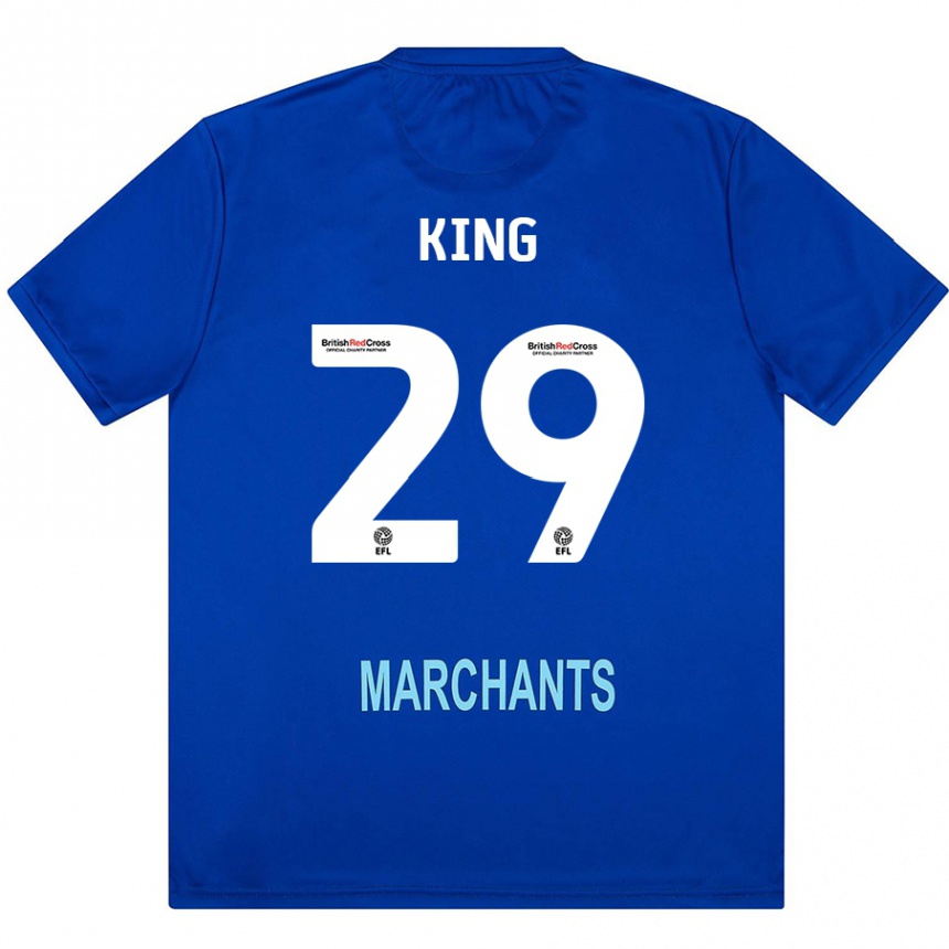 Niño Fútbol Camiseta Tom King #29 Verde 2ª Equipación 2024/25