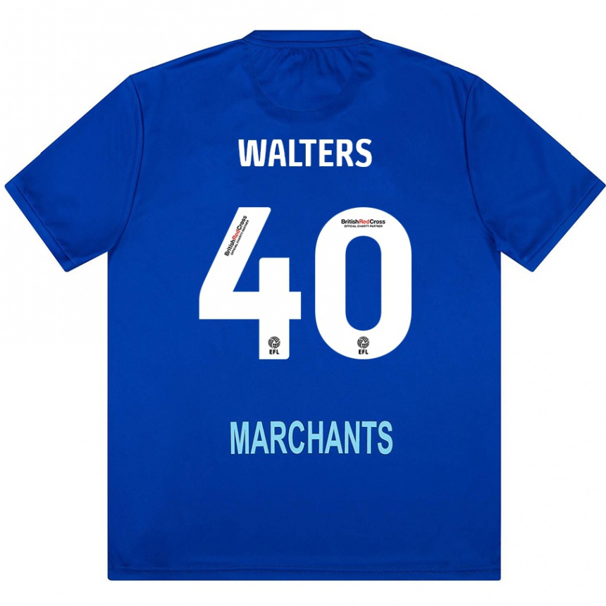 Niño Fútbol Camiseta Cameron Walters #40 Verde 2ª Equipación 2024/25