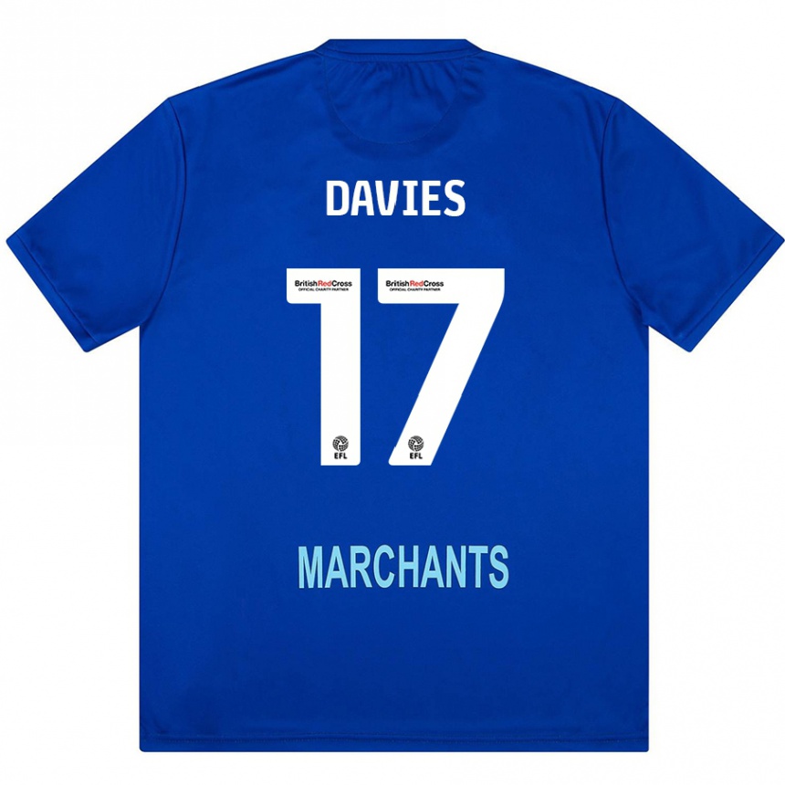 Niño Fútbol Camiseta Annabel Davies #17 Verde 2ª Equipación 2024/25