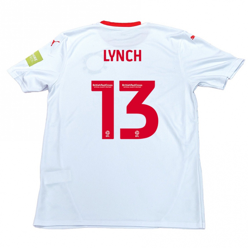 Niño Fútbol Camiseta Jay Lynch #13 Blanco 2ª Equipación 2024/25