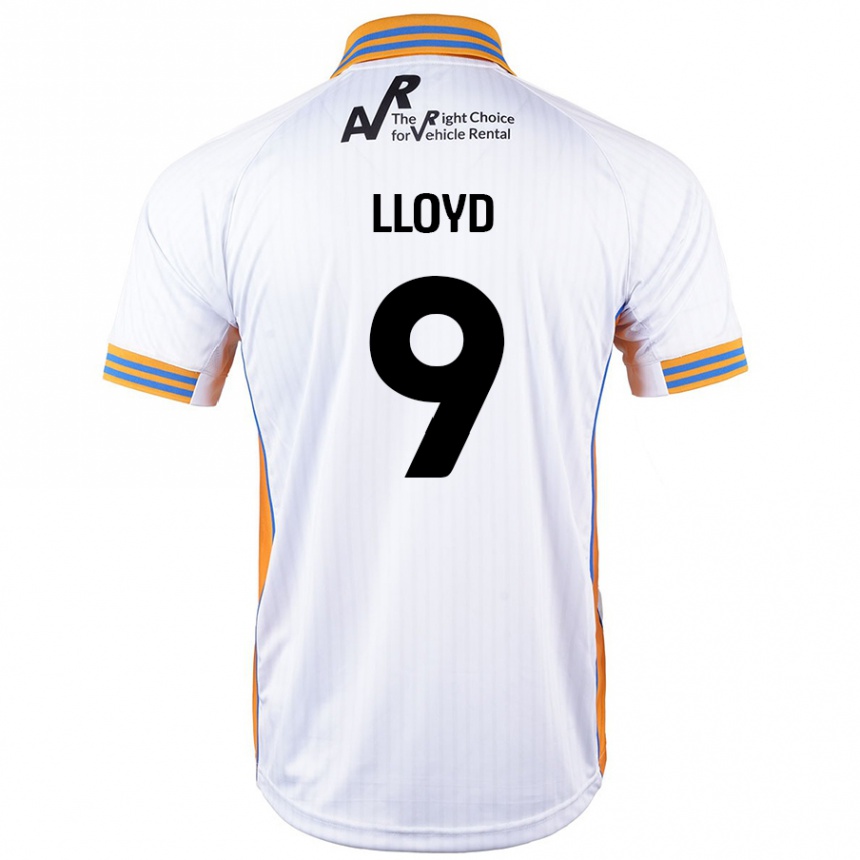 Niño Fútbol Camiseta George Lloyd #9 Blanco 2ª Equipación 2024/25