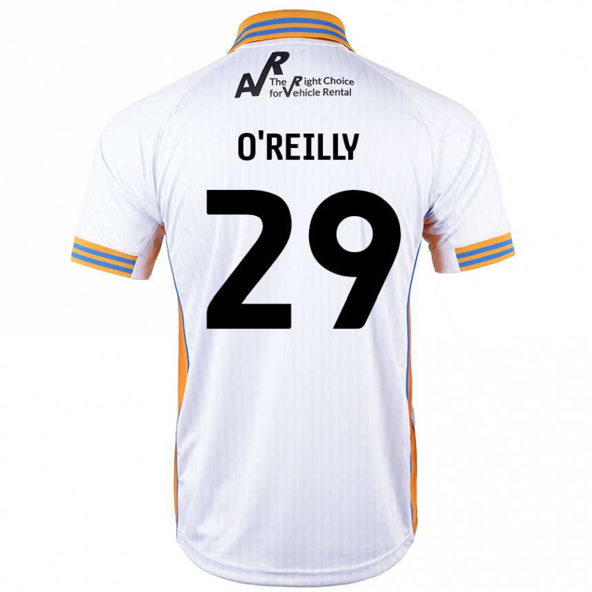 Niño Fútbol Camiseta Tommi O'reilly #29 Blanco 2ª Equipación 2024/25