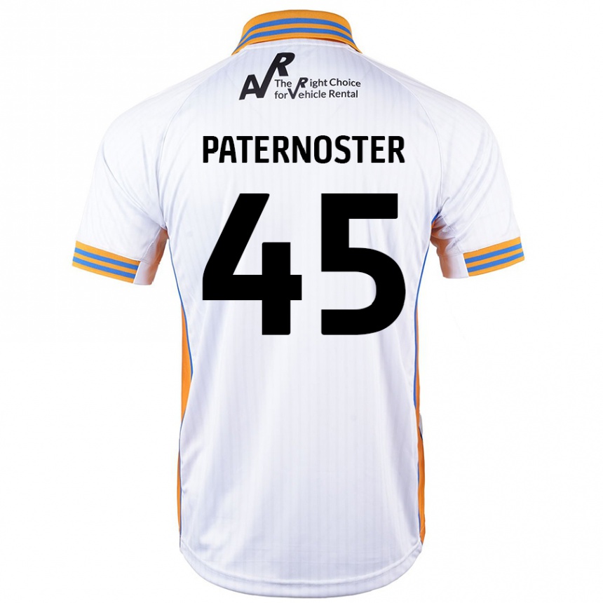 Niño Fútbol Camiseta Vladimir Paternoster #45 Blanco 2ª Equipación 2024/25