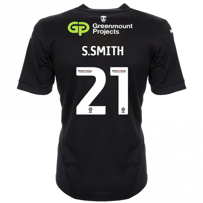 Niño Fútbol Camiseta Scott Smith #21 Negro 2ª Equipación 2024/25