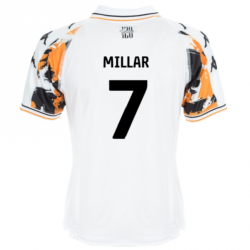 Niño Fútbol Camiseta Liam Millar #7 Blanco 2ª Equipación 2024/25