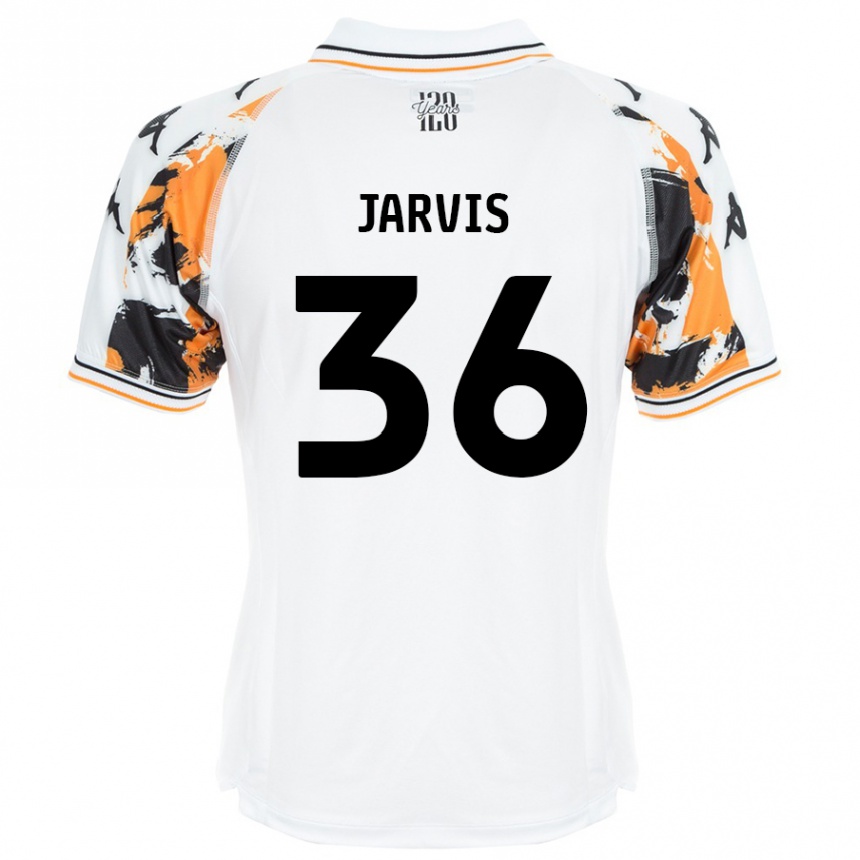 Niño Fútbol Camiseta Will Jarvis #36 Blanco 2ª Equipación 2024/25