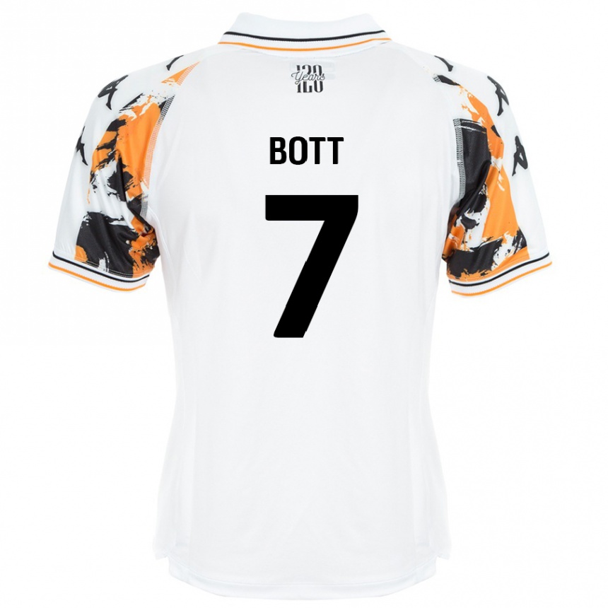 Niño Fútbol Camiseta Liberty Bott #7 Blanco 2ª Equipación 2024/25