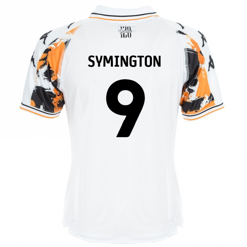 Niño Fútbol Camiseta Jo Symington #9 Blanco 2ª Equipación 2024/25