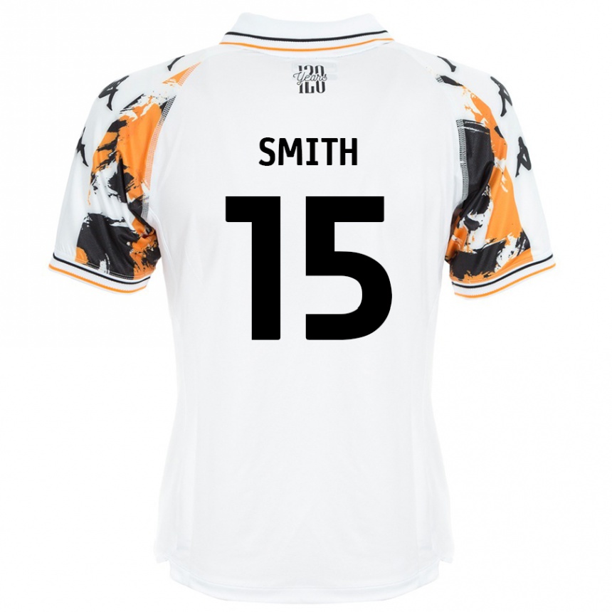 Niño Fútbol Camiseta Suey Smith #15 Blanco 2ª Equipación 2024/25