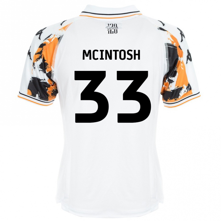 Niño Fútbol Camiseta Lucy Mcintosh #33 Blanco 2ª Equipación 2024/25