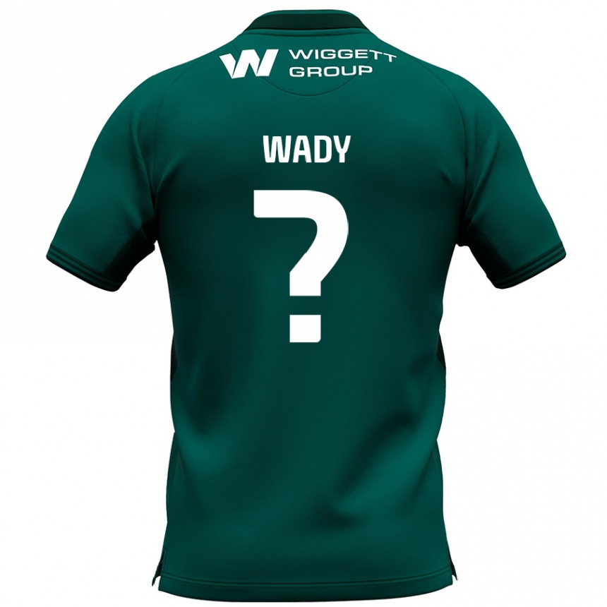 Niño Fútbol Camiseta Ethan Wady #0 Verde 2ª Equipación 2024/25