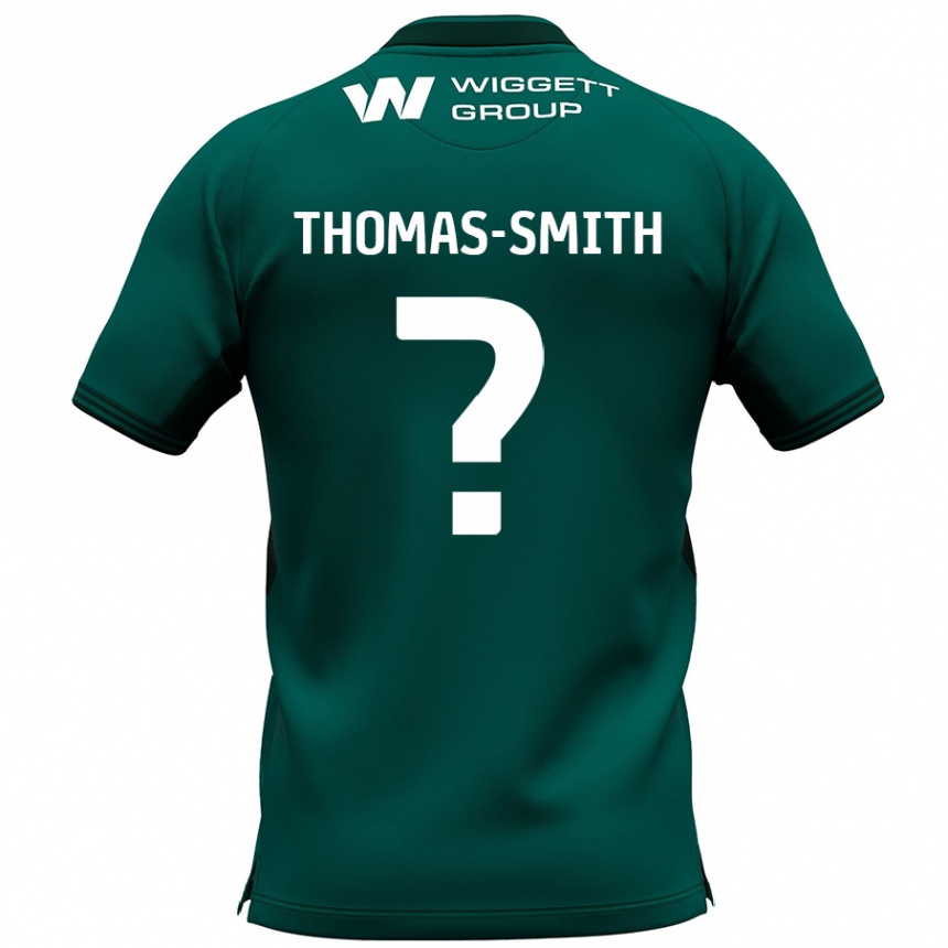 Niño Fútbol Camiseta Jaydon Thomas-Smith #0 Verde 2ª Equipación 2024/25