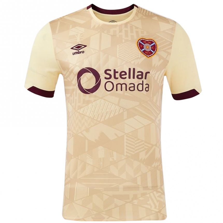 Niño Fútbol Camiseta Henry Lister #16 Crema Burdeos 2ª Equipación 2024/25