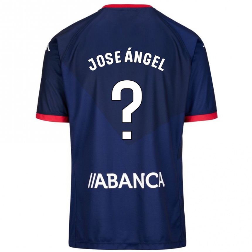 Niño Fútbol Camiseta José Ángel Jurado #20 Azul Marino 2ª Equipación 2024/25