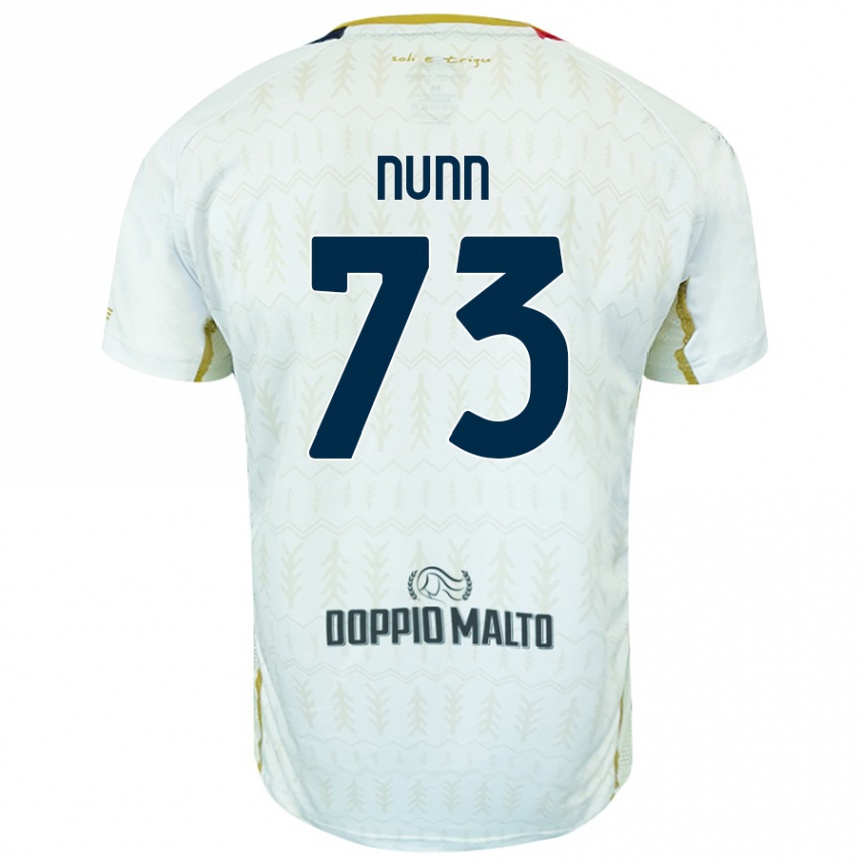 Niño Fútbol Camiseta Jack Nunn #73 Blanco 2ª Equipación 2024/25