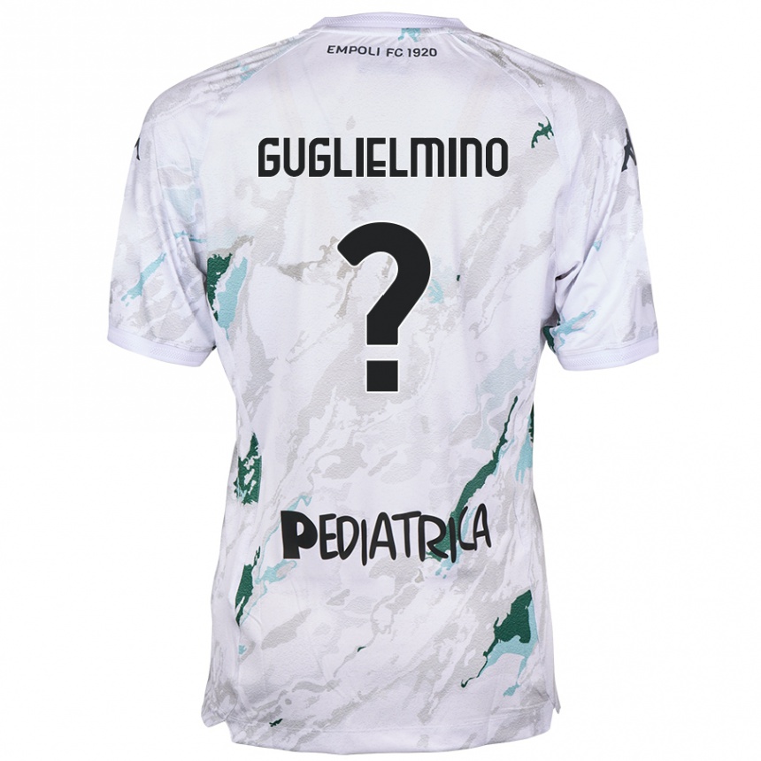 Niño Fútbol Camiseta Federico Guglielmino #0 Gris 2ª Equipación 2024/25