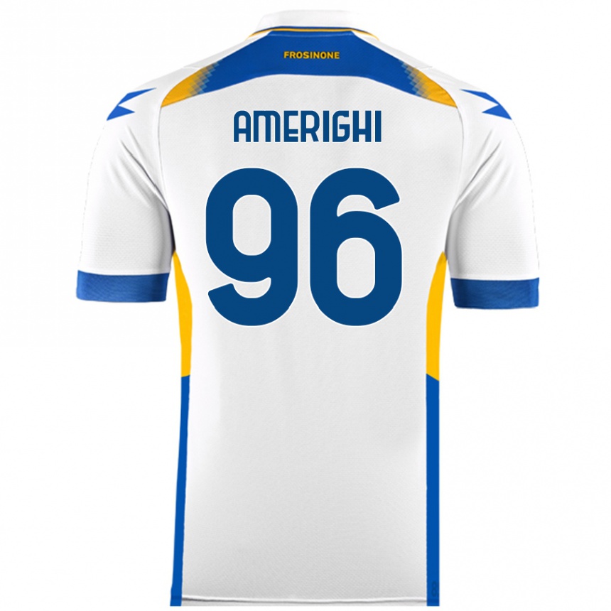 Niño Fútbol Camiseta Igor Amerighi #96 Blanco 2ª Equipación 2024/25