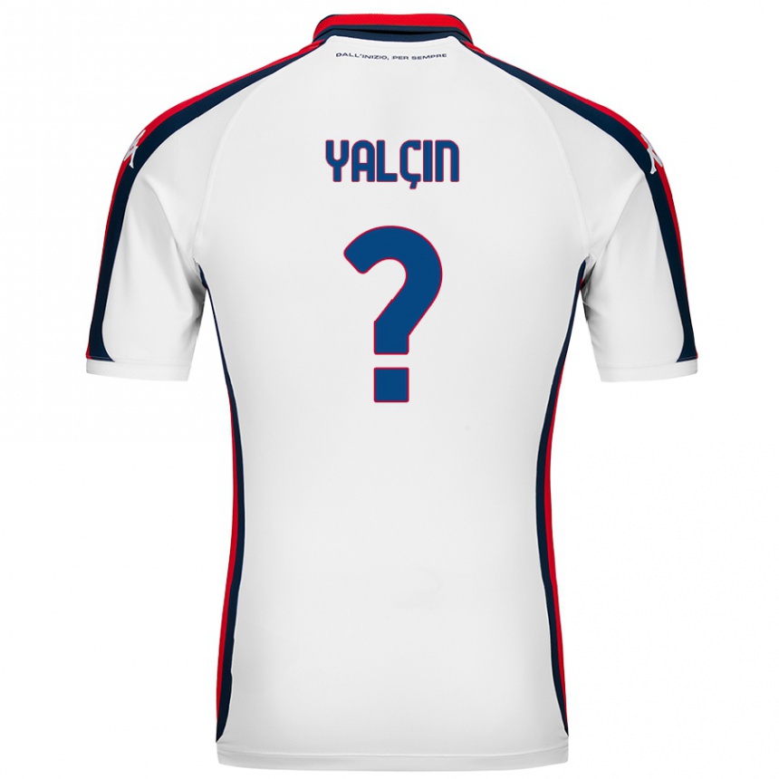 Niño Fútbol Camiseta Güven Yalçın #0 Blanco 2ª Equipación 2024/25