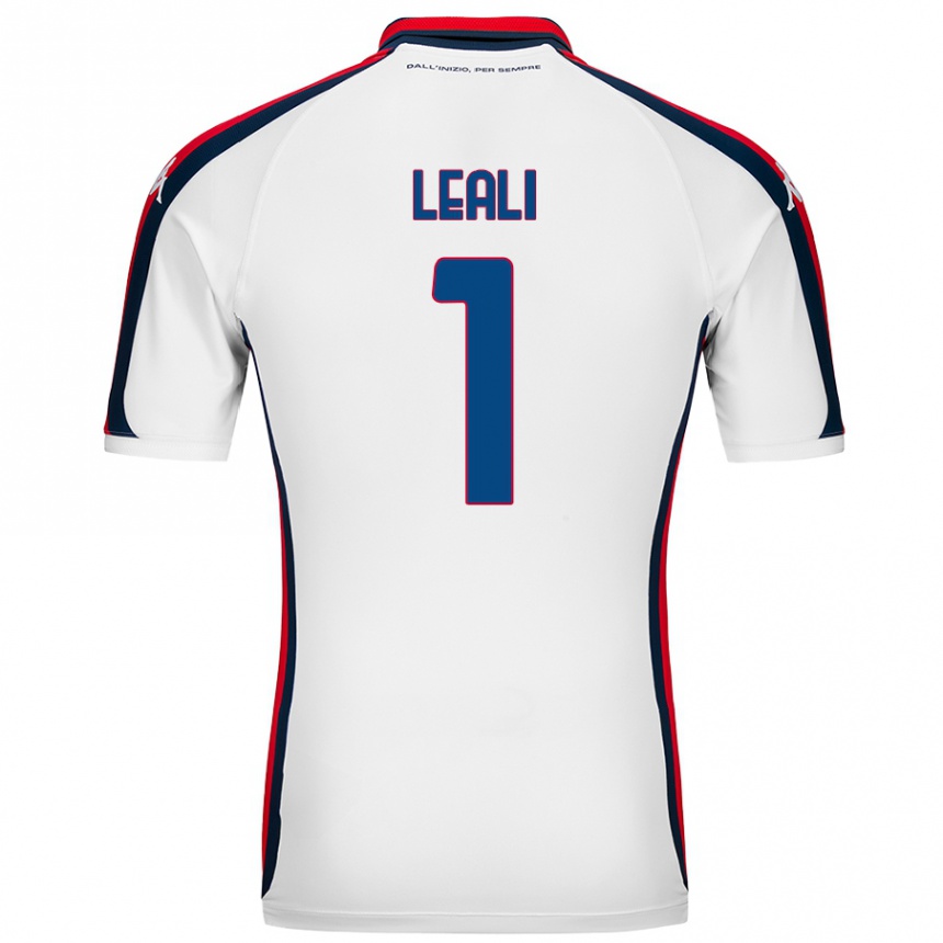 Niño Fútbol Camiseta Nicola Leali #1 Blanco 2ª Equipación 2024/25