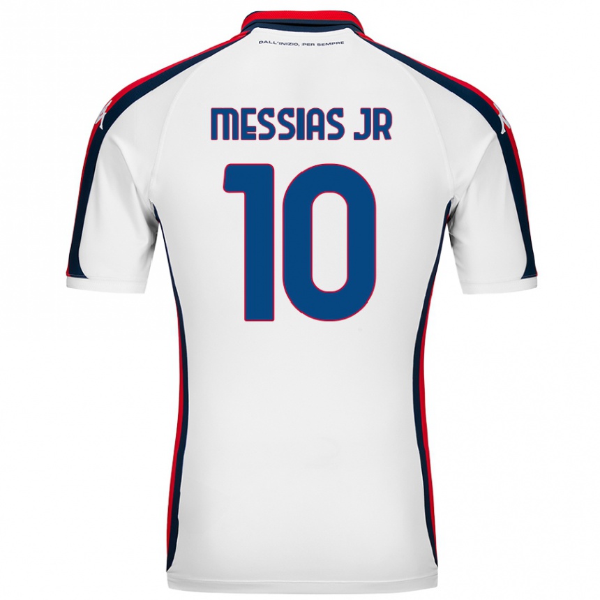 Niño Fútbol Camiseta Junior Messias #10 Blanco 2ª Equipación 2024/25