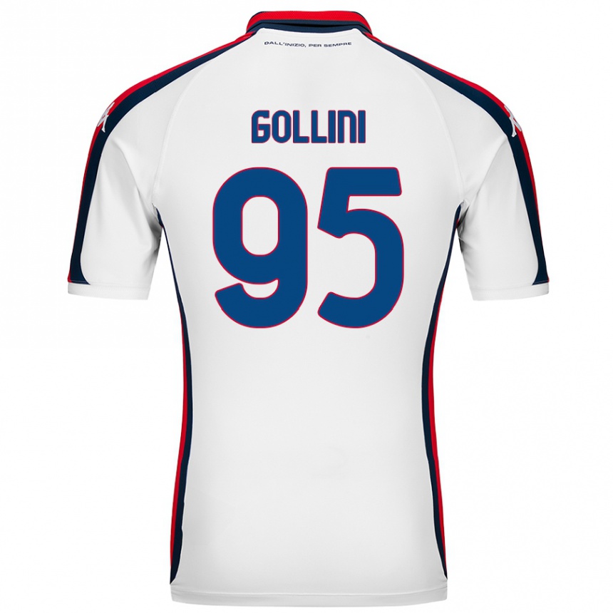 Niño Fútbol Camiseta Pierluigi Gollini #95 Blanco 2ª Equipación 2024/25