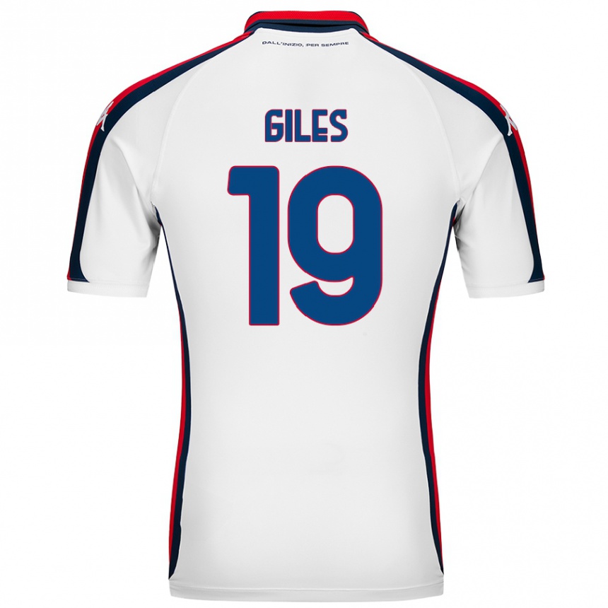 Niño Fútbol Camiseta Heidi Giles #19 Blanco 2ª Equipación 2024/25