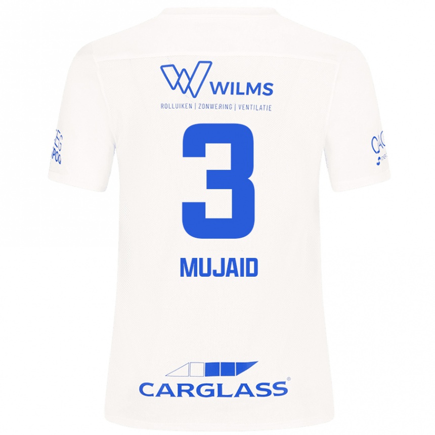 Niño Fútbol Camiseta Mujaid Sadick #3 Blanco 2ª Equipación 2024/25