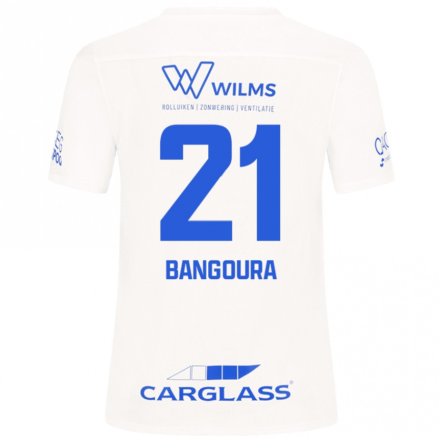 Niño Fútbol Camiseta Ibrahima Sory Bangoura #21 Blanco 2ª Equipación 2024/25