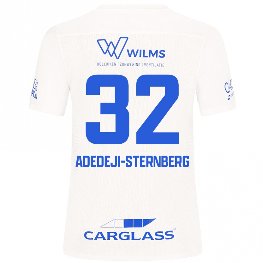 Niño Fútbol Camiseta Noah Adedeji-Sternberg #32 Blanco 2ª Equipación 2024/25