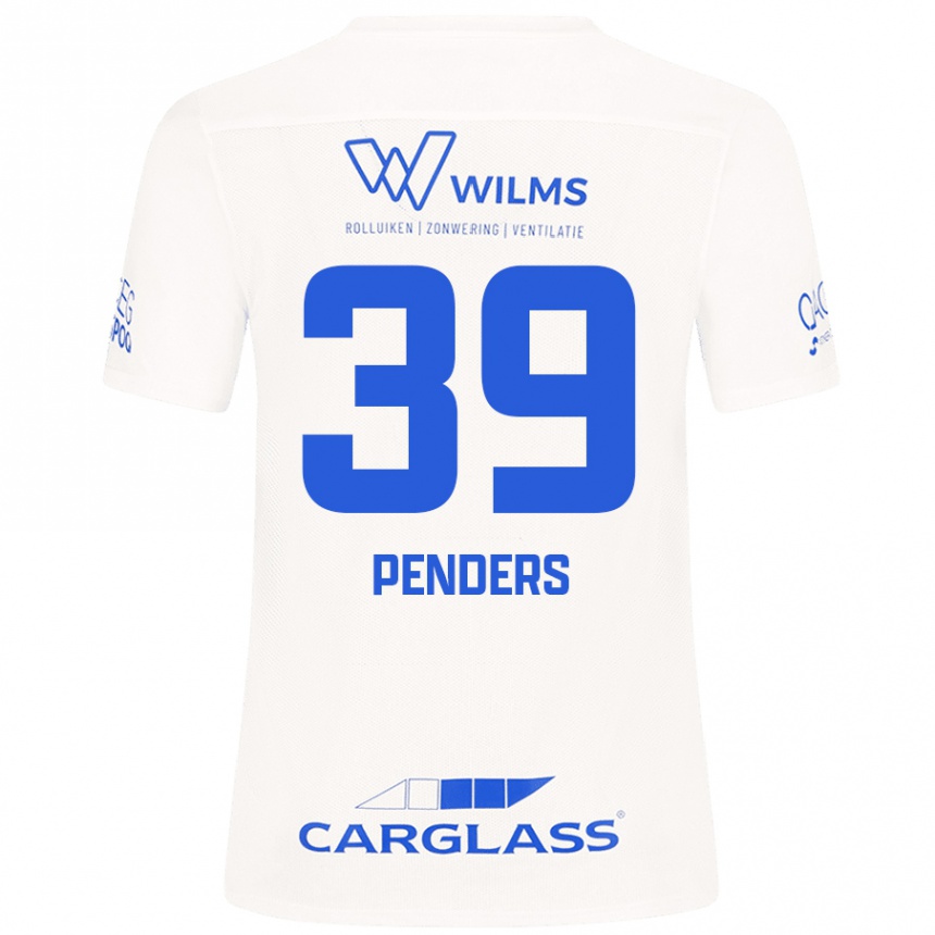 Niño Fútbol Camiseta Mike Penders #39 Blanco 2ª Equipación 2024/25