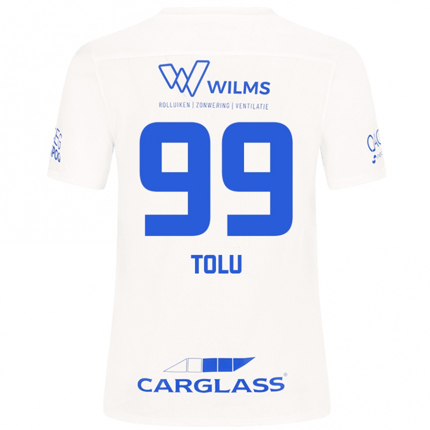 Niño Fútbol Camiseta Tolu Arokodare #99 Blanco 2ª Equipación 2024/25