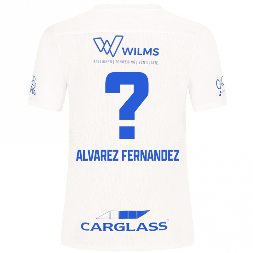 Niño Fútbol Camiseta Loïc Alvarez Fernandez #0 Blanco 2ª Equipación 2024/25