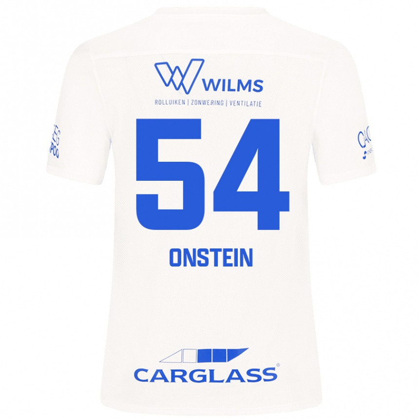 Niño Fútbol Camiseta Juwensley Onstein #54 Blanco 2ª Equipación 2024/25