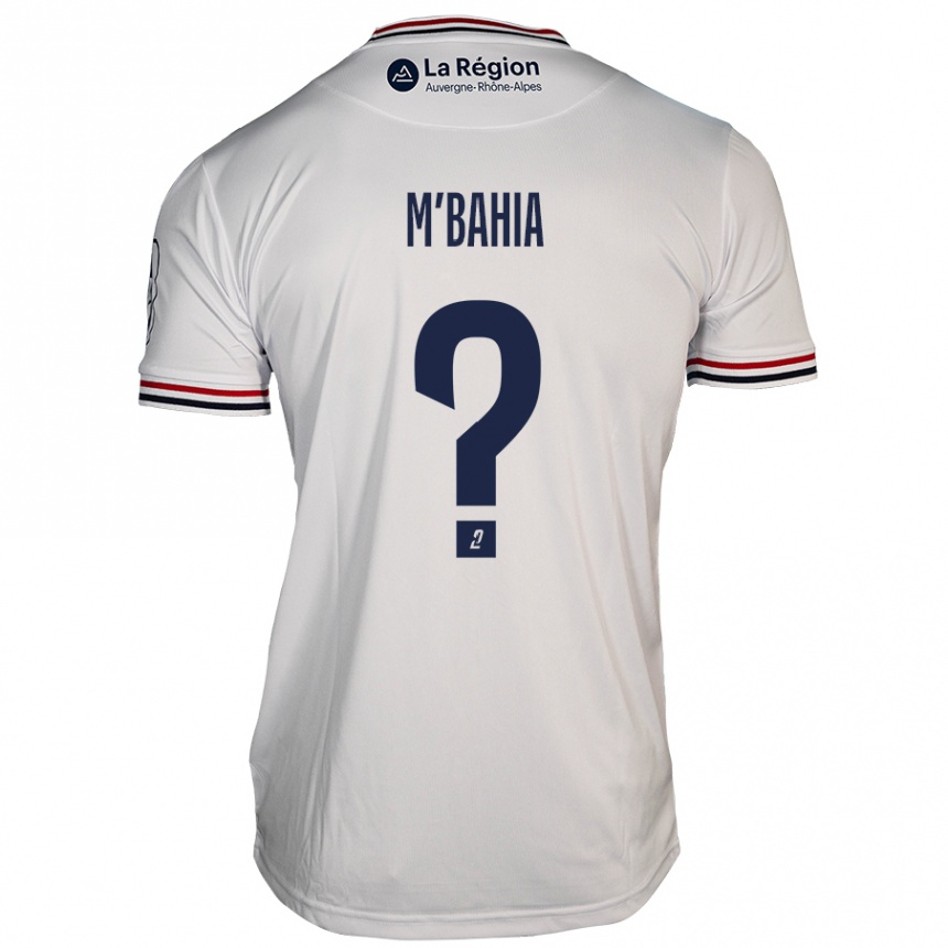 Niño Fútbol Camiseta Ivan M'bahia #0 Blanco 2ª Equipación 2024/25