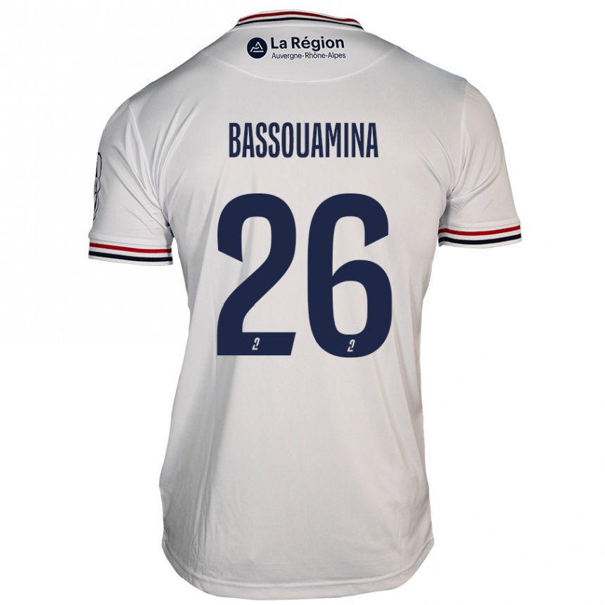 Niño Fútbol Camiseta Mons Bassouamina #26 Blanco 2ª Equipación 2024/25