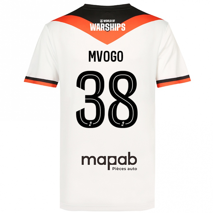 Niño Fútbol Camiseta Yvon Mvogo #38 Blanco 2ª Equipación 2024/25