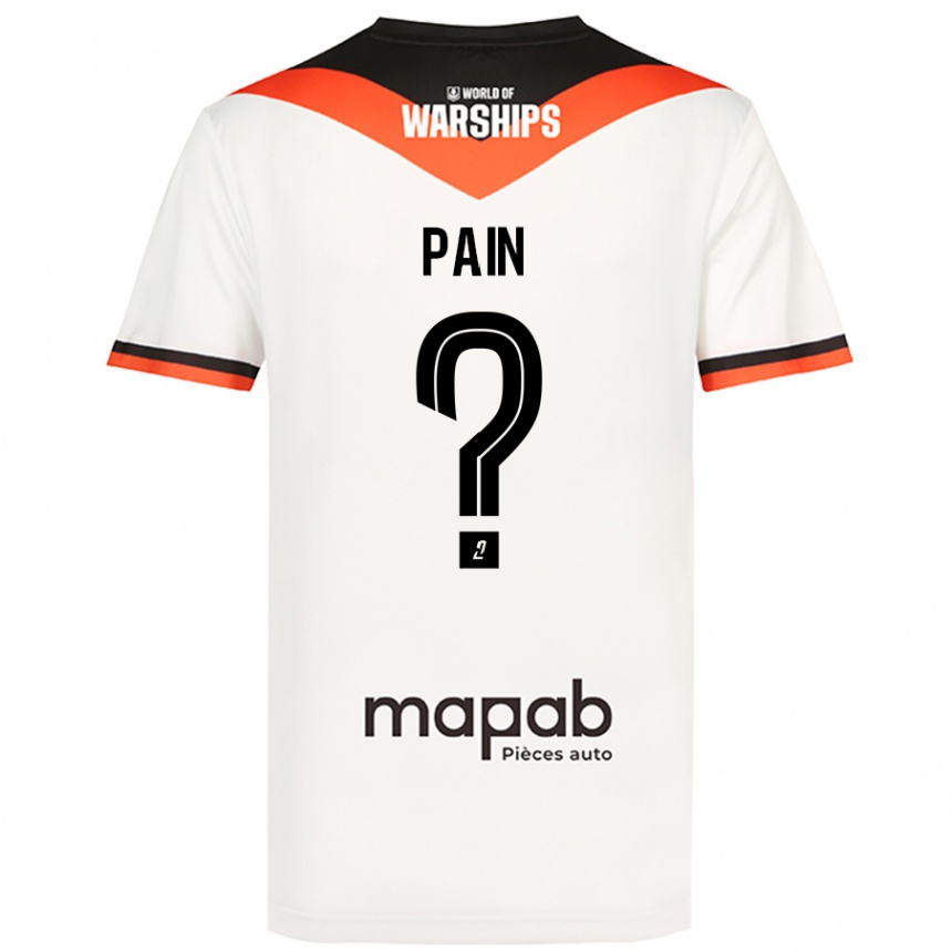 Niño Fútbol Camiseta Ilan Pain #0 Blanco 2ª Equipación 2024/25