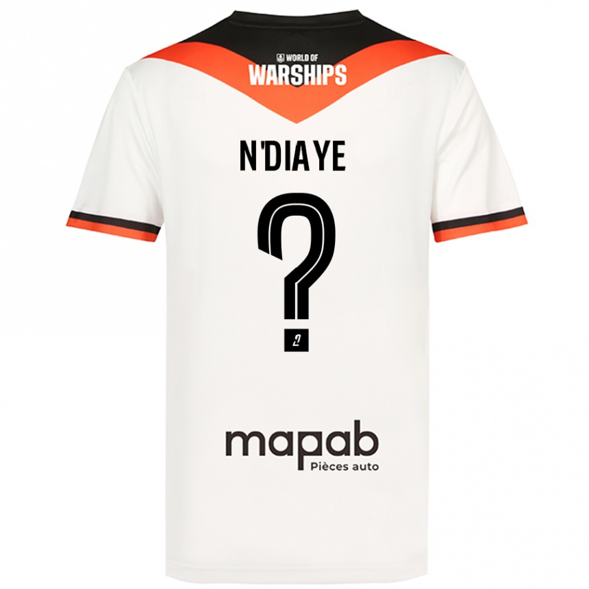 Niño Fútbol Camiseta Bassirou N'diaye #0 Blanco 2ª Equipación 2024/25