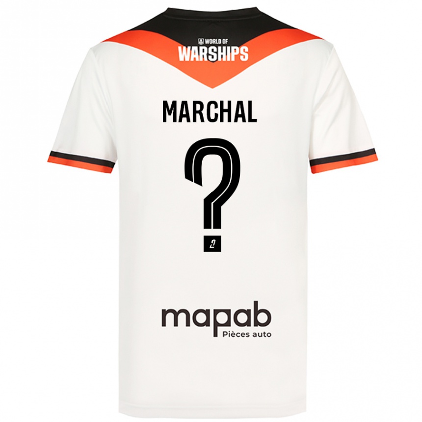 Niño Fútbol Camiseta Noam Marchal #0 Blanco 2ª Equipación 2024/25